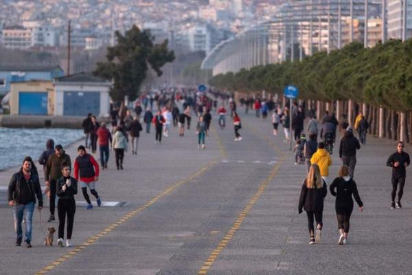 Κοροναϊός : «Λουκέτο» στην παραλία Θεσσαλονίκης για 14 ημέρες μετά τον συνωστισμό