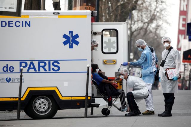 Γαλλία-Κοροναϊός: 78 νέοι θάνατοι σε 24 ώρες, 450 συνολικά
