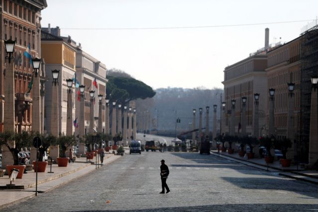Κοροναϊός : Ανοιχτό το ενδεχόμενο παράτασης των έκτακτων μέτρων στην Ιταλία