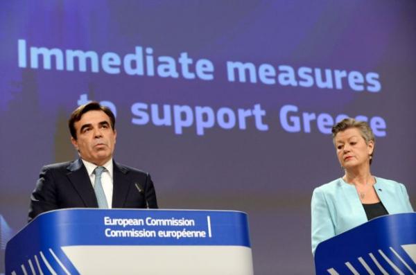 Κομισιόν : Μέτρα για την προστασία των ελληνικών συνόρων