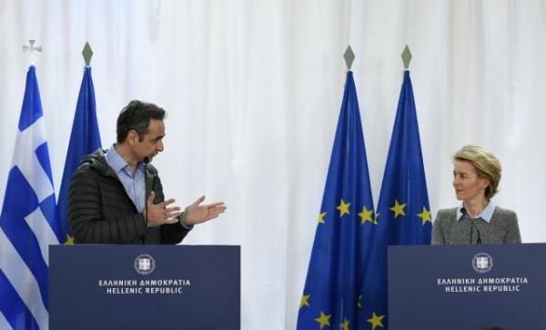 Μητσοτάκης: Η Ελλάδα δεν εκβιάζεται  – Φον ντερ Λάιεν : Μη δοκιμάζετε την ενότητα της Ευρώπης