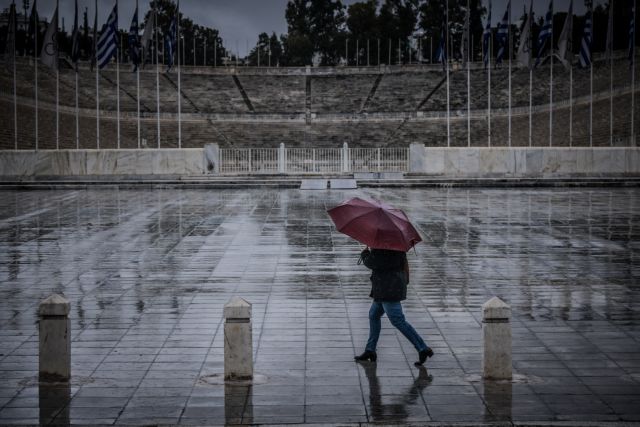 Καιρός : Άστατος σε όλη τη χώρα – Βροχές και καταιγίδες στην Αττική
