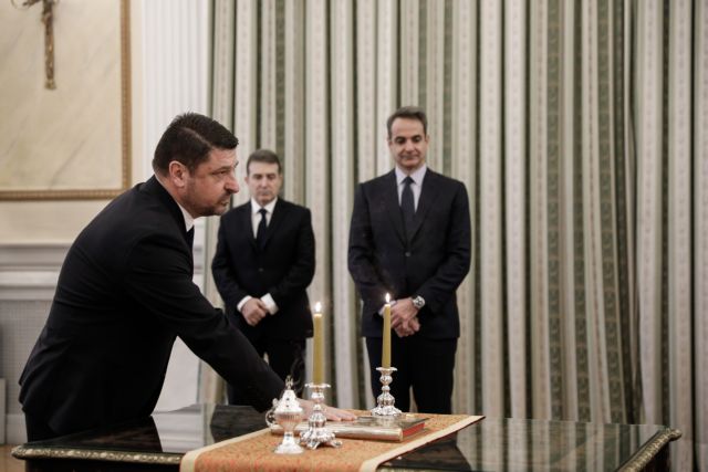 Ορκίστηκε ο Χαρδαλιάς