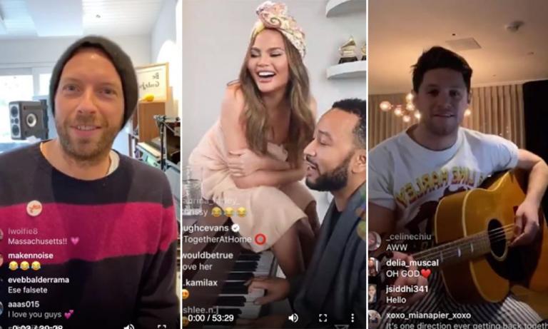 #TogetherAtHome: Καλλιτέχνες «μένουν σπίτι» και αυτοσχεδιάζουν