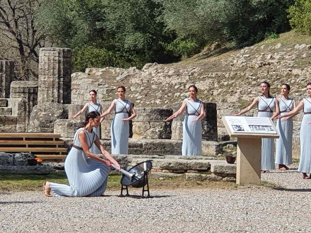 Όλα έτοιμα για την Τελετή Αφής της Ολυμπιακής Φλόγας στην Αρχαία Ολυμπία