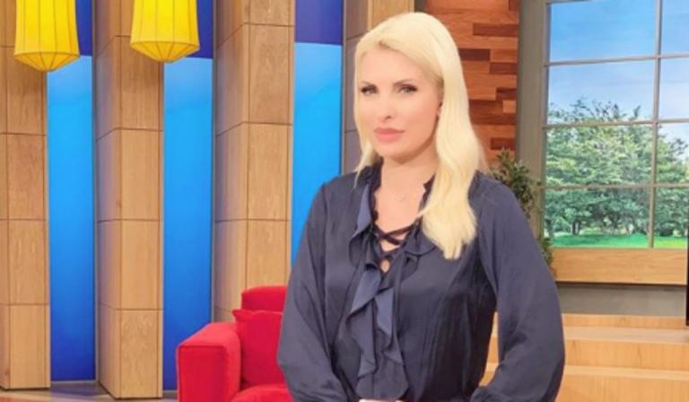 Ελένη Μενεγάκη: Με γάντια στην σημερινή εκπομπή για τον κορωναϊό