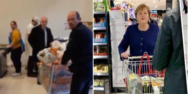 Πώς ψωνίζουν Μέρκελ, Ντράγκι και πώς ο Παπαδημούλης