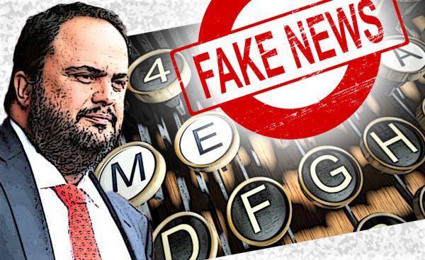 Δημοσιογραφική αγυρτεία κατά Μαρινάκη: Φαιδρό ψέμα και επικοινωνιακό «παιχνίδι» με τον κοροναϊό