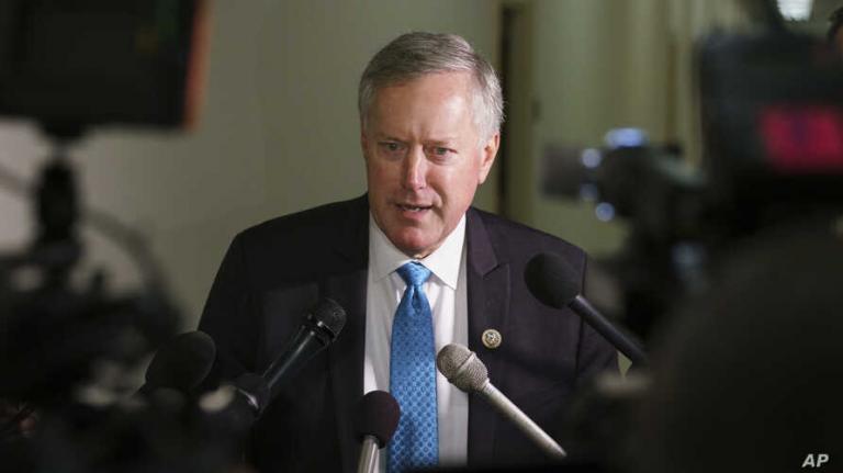 Τραμπ : Ο βουλευτής Μαρκ Μέντοους είναι ο νέος προσωπάρχης του Λευκού Οίκου