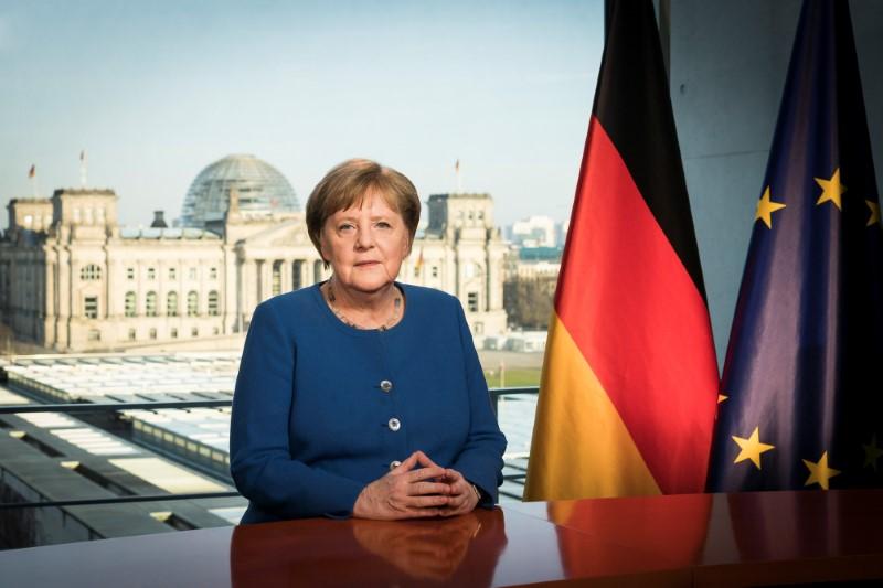 Γερμανία – κοροναϊός :  Για πρώτη φορά στη 15ετή θητεία της απηύθυνε διάγγελμα η Μέρκελ