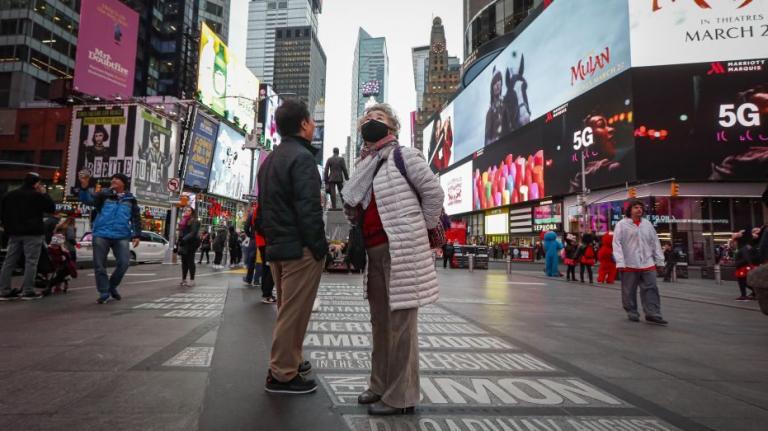 Ο κοροναϊός έσπασε και το φράγμα των 100.000 κρουσμάτων στις ΗΠΑ