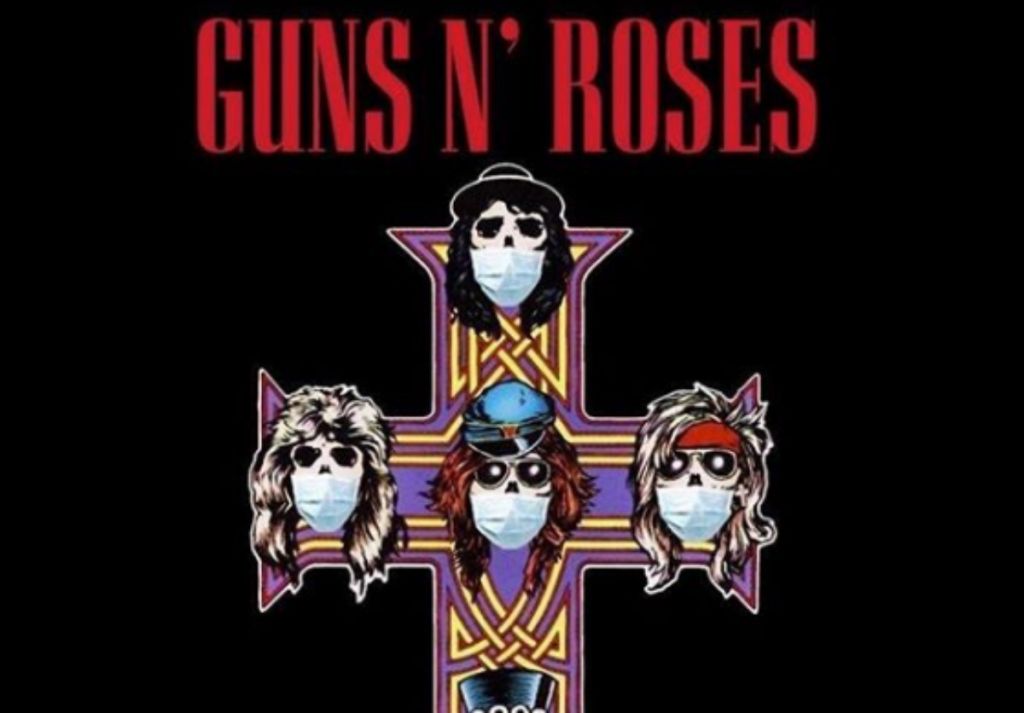 Κοροναϊός: Οι Guns N' Roses ακυρώνουν τις συναυλίες και φοράνε μάσκες