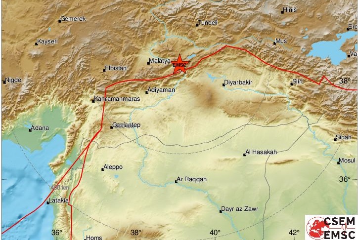 Σεισμός στην ανατολική Τουρκία