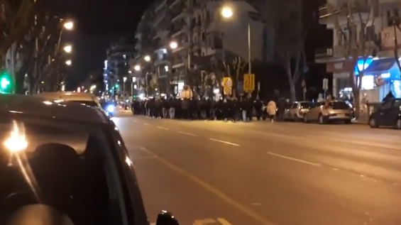 Πορείες διαμαρτυρίας σε Αθήνα και Θεσσαλονίκη για τις συλλήψεις αντιεξουσιαστών