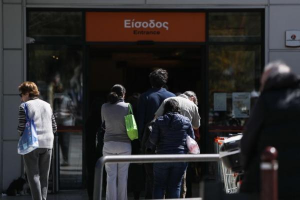 Κοροναϊός: Έλεγχος εισόδου στα σούπερ μάρκετ – Πώς θα ψωνίζουμε από Δευτέρα