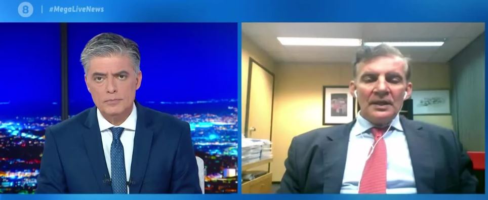 Δημόπουλος στο MEGA: Η Ευρώπη επικροτεί την Ελλάδα για την αντιμετώπιση του κοροναϊού