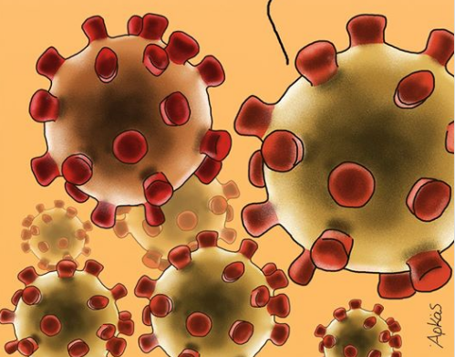 Κοροναϊός: Το νέο σκίτσο του Αρκά για τον… άτυχο ιό