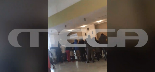 Αποκλειστικό MEGA: Απίστευτες εικόνες συνωστισμού εντός του ξενοδοχείου στο Κρανίδι