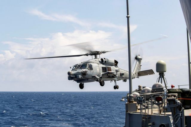 Αγνοείται ελικόπτερο του ΝΑΤΟ ανοιχτά της Κεφαλονιάς – Πληροφορίες ότι εντοπίστηκαν τα συντρίμμια