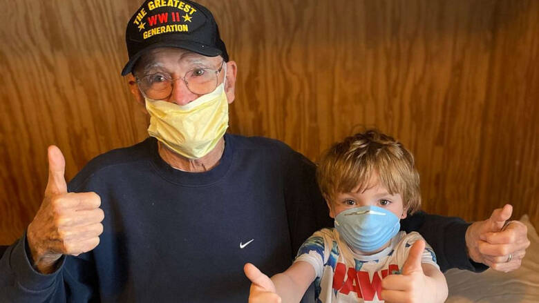 Κοροναϊός: Το μήνυμα ενός 95χρονου βετεράνου του Β’ Παγκοσμίου που νίκησε τον ιό