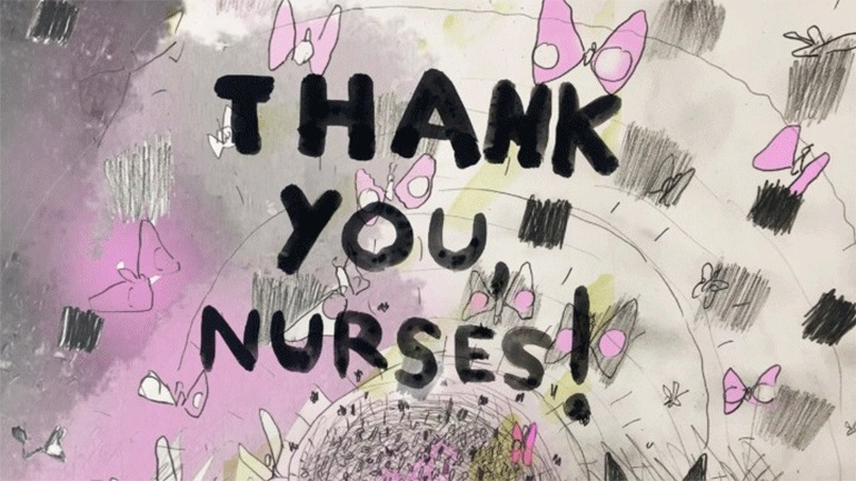 Κοροναϊός : Στα νοσοκομεία της Νέας Υόρκης, αφίσες για «ευχαριστώ» στους υγειονομικούς