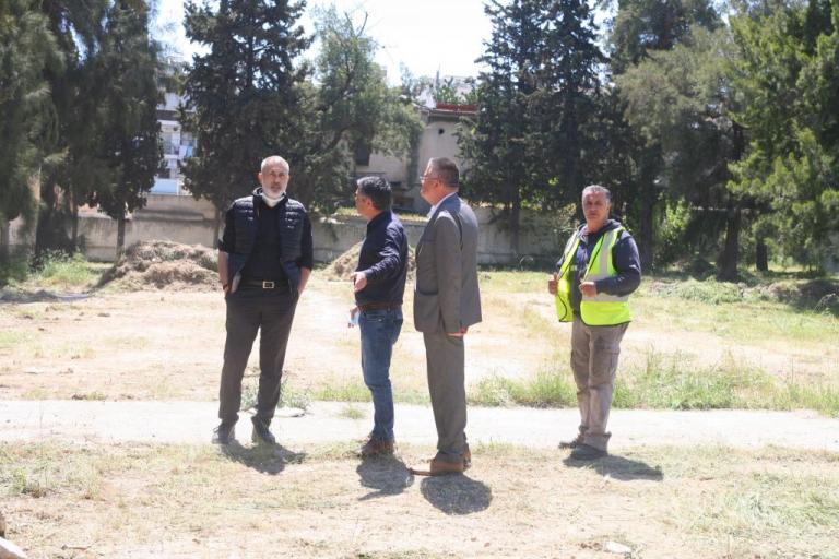Αυτοψία Γιάννη Μώραλη σε εργασίες καθαρισμού του Νεκροταφείου «Η Ανάσταση»