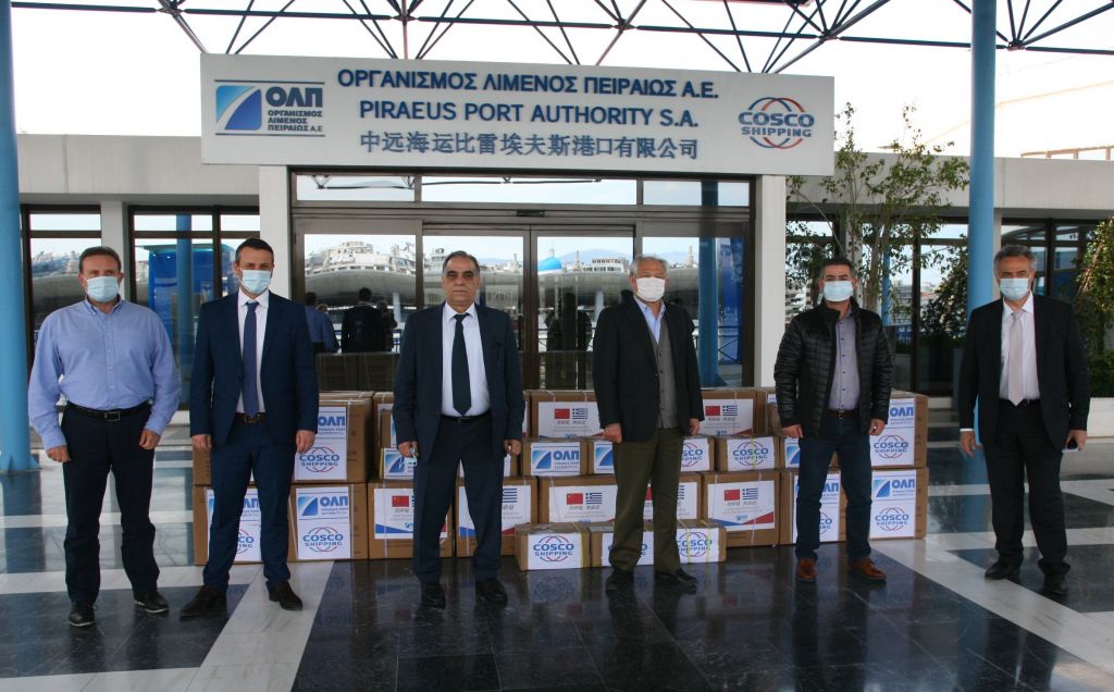 Κοροναϊός : Μάσκες και αντισηπτικά από τον ΟΛΠ στον Δήμο Πειραιά