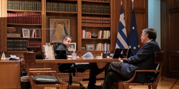 Η «προστασία» Μητσοτάκη σε Τσιόδρα από το βήμα της Βουλής