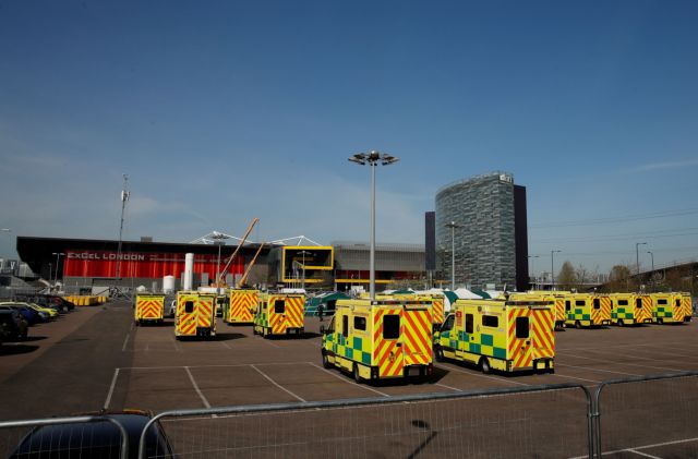 Κοροναϊός : Εκθεσιακό κέντρο μετατράπηκε μέσα σε εννέα μέρες σε νοσοκομείο στο Λονδίνο