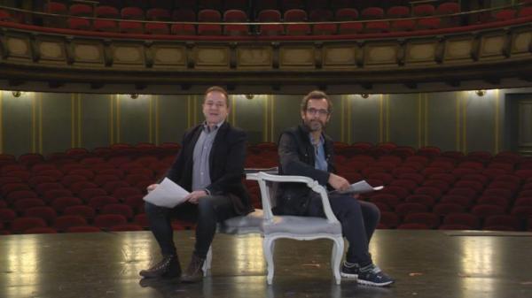 O Δημήτρης Λιγνάδης και ο Κωνσταντίνος Μαρκουλάκης διαβάζουν «Ιστορίες για παιδιά»