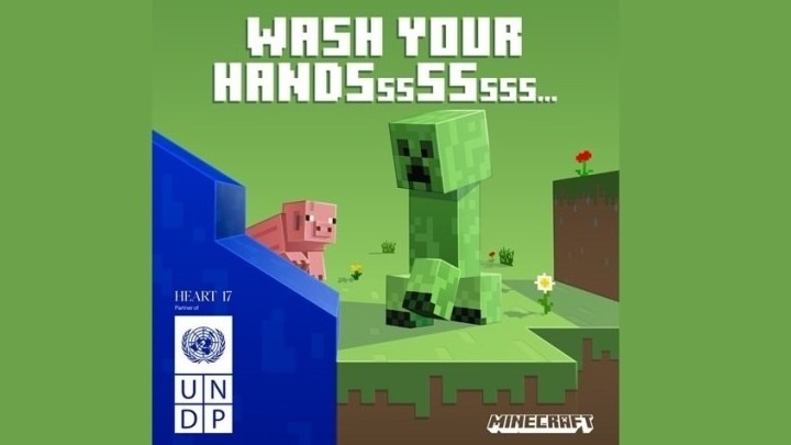 Minecraft και ΟΗΕ ενώνουν τις δυνάμεις τους κατά του κοροναϊού