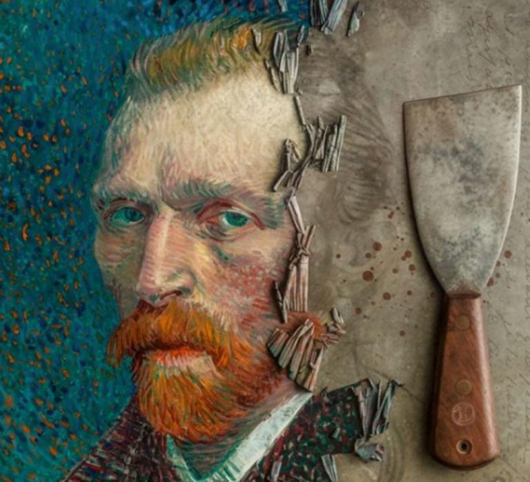 Ο ζωγράφος Patrick Kramer «αχρηστεύει» αριστουργήματα