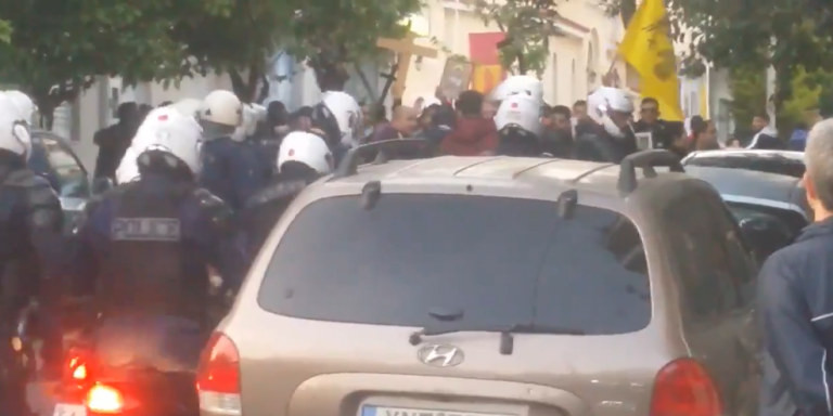 Κορυδαλλός: 13 συλλήψεις για τα επεισόδια έξω από το ναό