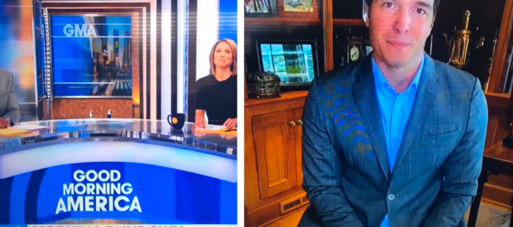 Δημοσιογράφος βγήκε στην τηλεόραση… χωρίς παντελόνι