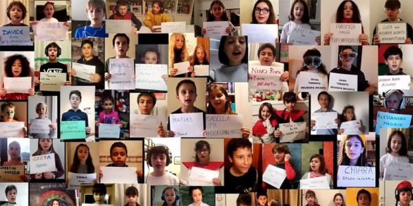Κοροναϊός : Παιδιά από όλη την Ευρώπη ενώνουν τις φωνές τους κατά της πανδημίας