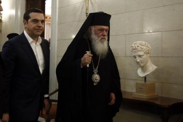 Ευχές Τσίπρα σε Ιερώνυμο για ταχεία ανάρρωση