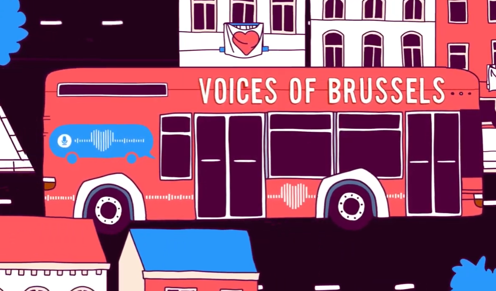 «Voices of Brussels»: Ένα λεωφορείο που φέρνει την αγάπη... στο σπίτι σας!