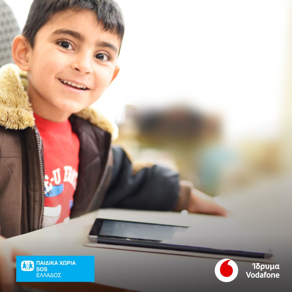 Το Ίδρυμα Vodafone στηρίζει την ίση συμμετοχή των μαθητών στην εξ αποστάσεως εκπαίδευση