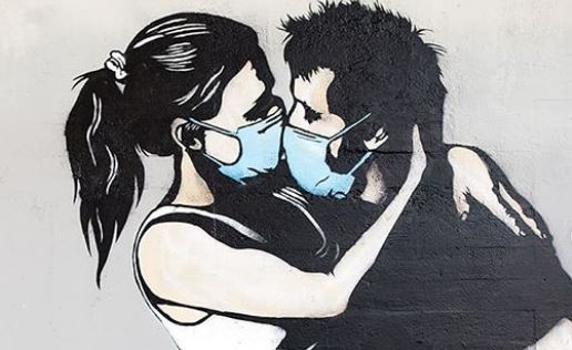 Οι street artists εμπνέονται από την πανδημία