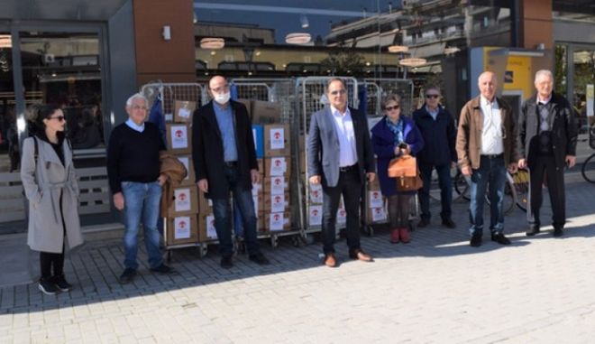 Καρδίτσα: Τον έσωσαν από τους ναζί – Σήμερα έστειλε 900 κιλά τρόφιμα και ιατροφαρμακευτικό υλικό