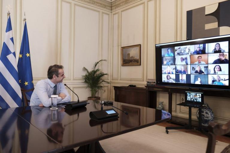 Κοροναϊός – Ζήσε αθλητικά : Τηλεδιάσκεψη Μητσοτάκη με ολυμπιονίκες και πρώην πρωταθλητές