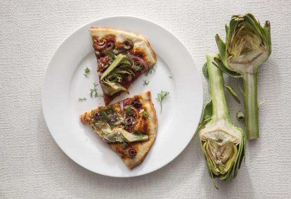 Πίτσα με αγκινάρα