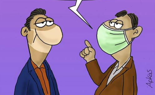 Το σκίτσο του Αρκά για κοροναϊό και διακοπές