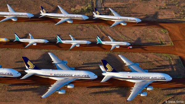 Πού πάνε τα αεροπλάνα που δεν πετάνε – Χώρους στάθμευσης αναζητούν οι εταιρείες