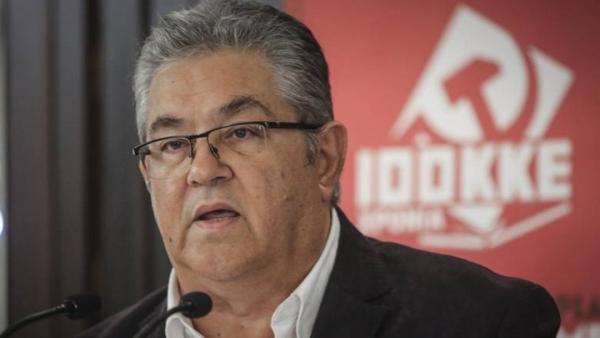 Οι ευχαριστίες προς τον Κουτσούμπα