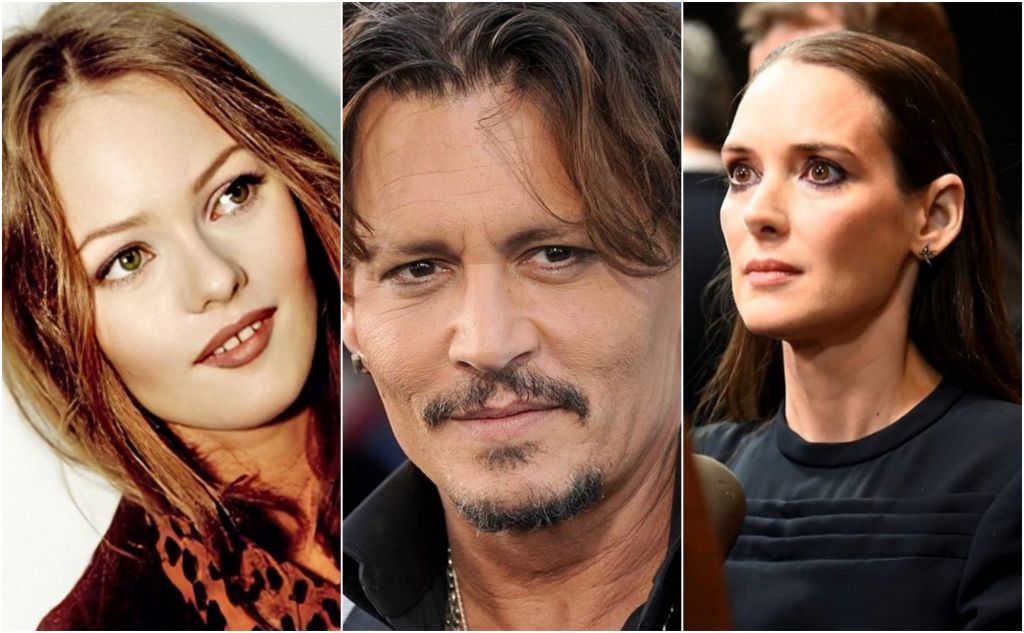 Τζόνι Ντεπ : Στο πλευρό του Γουινόνα Ράιντερ και Βανέσα Παραντί