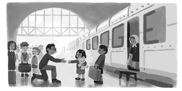 Nicholas Winton : Το Google τιμά με doodle το βρετανό ανθρωπιστή