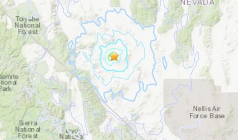 ΗΠΑ: Ισχυρός σεισμός 6,4 Ρίχτερ στη Νεβάδα
