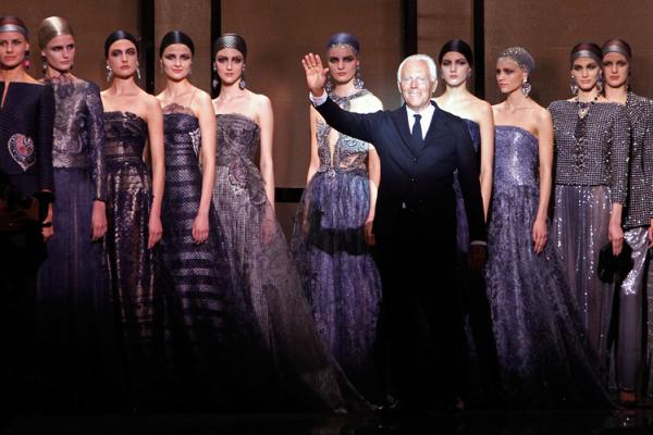 O κοροναϊός αλλάζει τα σχέδια του Giorgio Armani