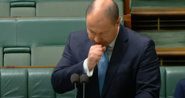 Κοροναϊός : Σε τεστ υπεβλήθη ο Αυστραλός υπ. Οικονομικών – Είχε επίμονο βήχα κατά την ομιλία του στη Βουλή